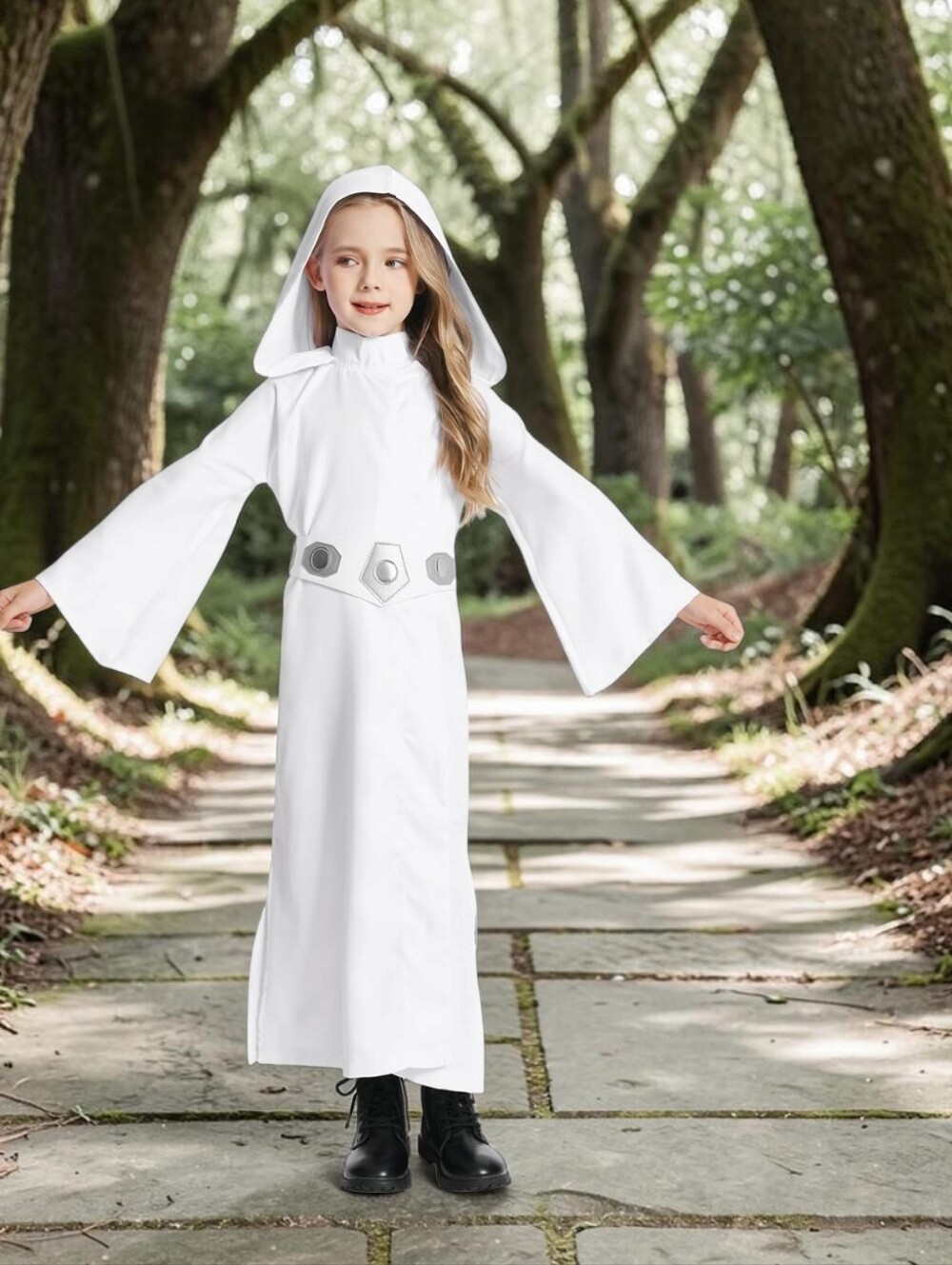 Girls Princess Lei Inspired Costume, S